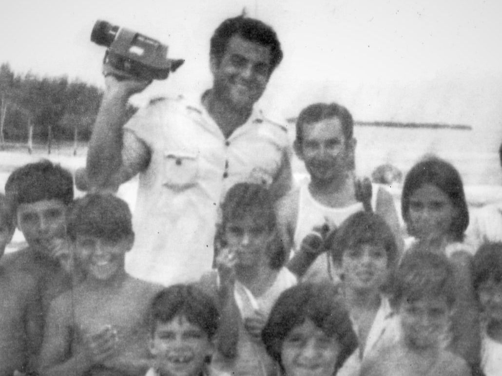 Filmación (Luis Najmias y Francisco Flores con la CANONSCOPIC)