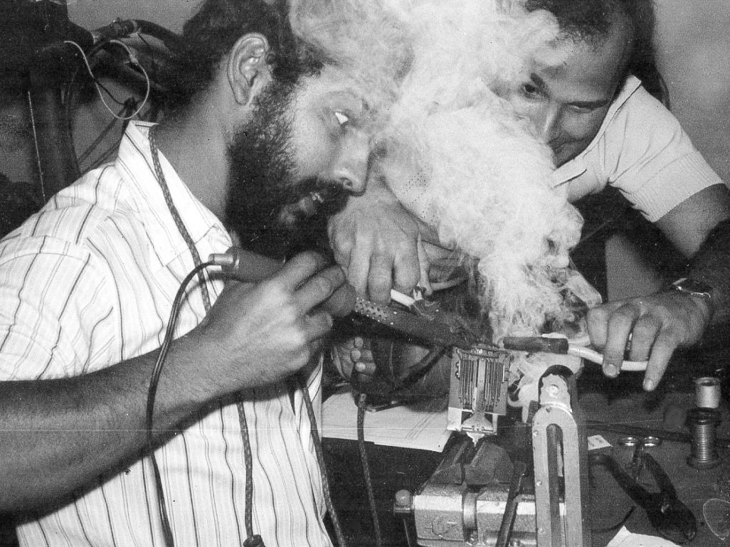 En producción (Pol Chaviano y Jesús Coto)