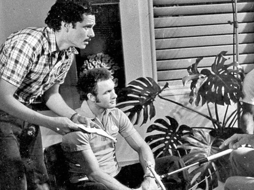 Filmación (Acosta cao y Alberto Juantorena)