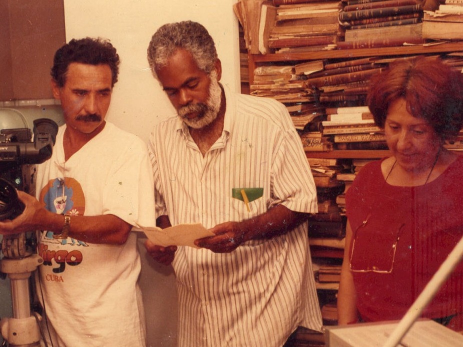 Grabación (Jimmy Sariol, Narda Romero, Frank Vidal)